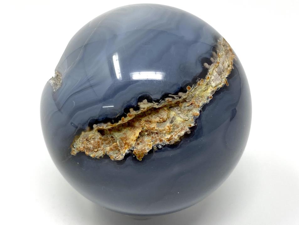 Druzy Agate Geode Crystal Sphere 6.4cm