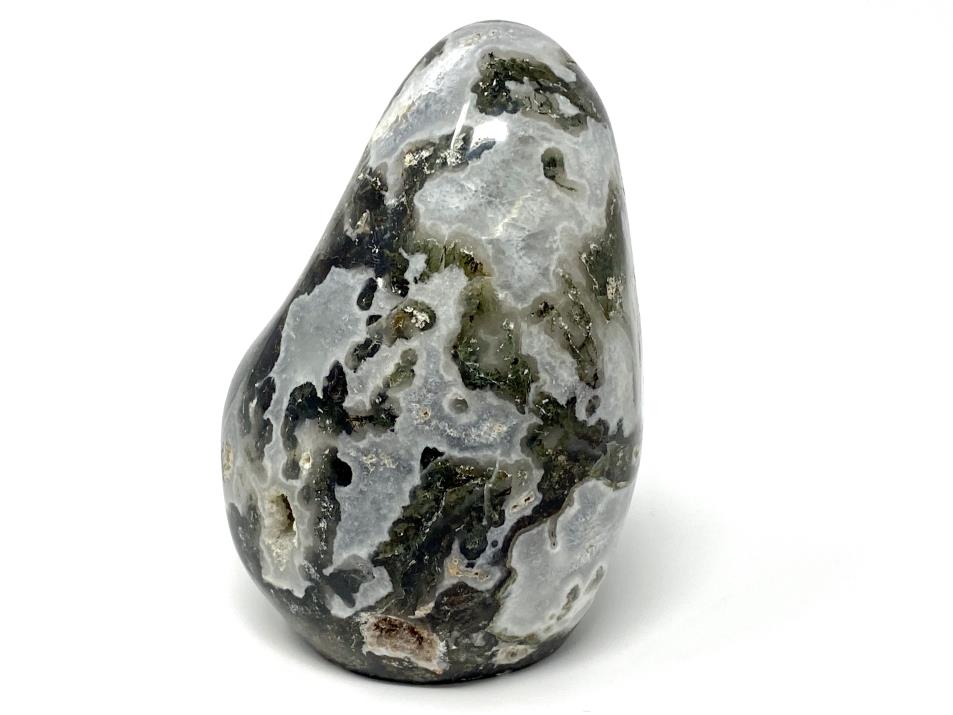 Druzy Moss Agate Crystal Freeform 9.3cm