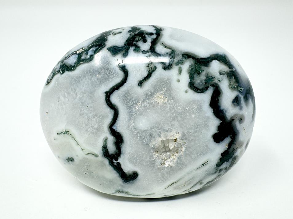 Moss Agate Crystal Pebble 5.8cm