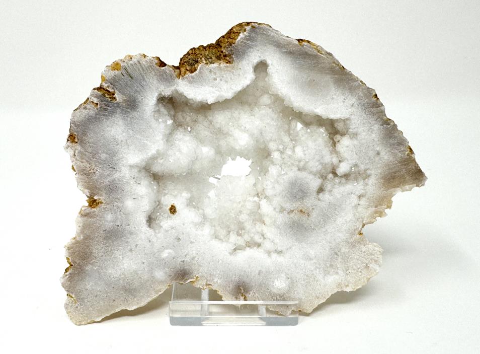 Druzy Quartz Geode Crystal Slice 12.1cm