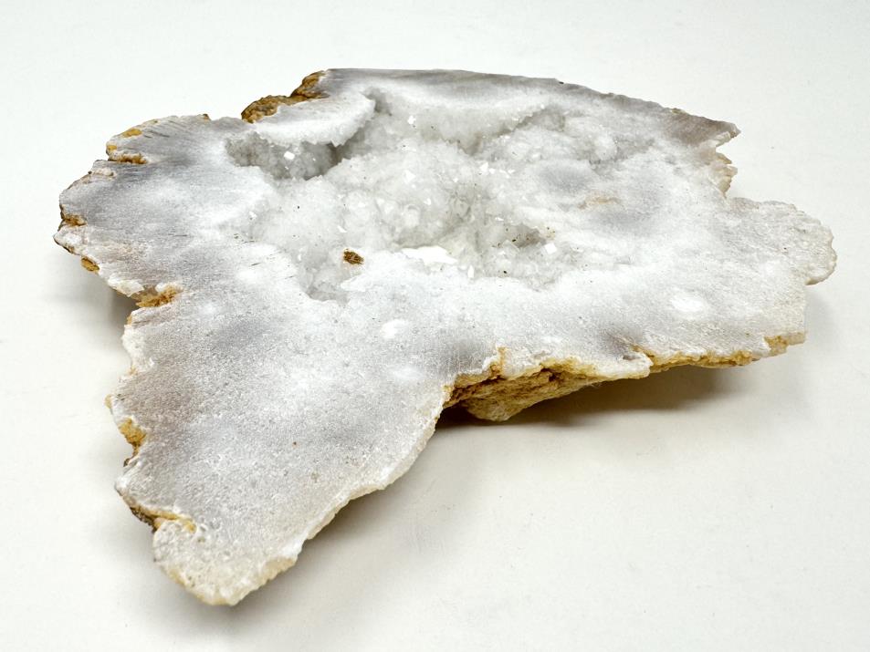 Druzy Quartz Geode Crystal Slice 12.1cm