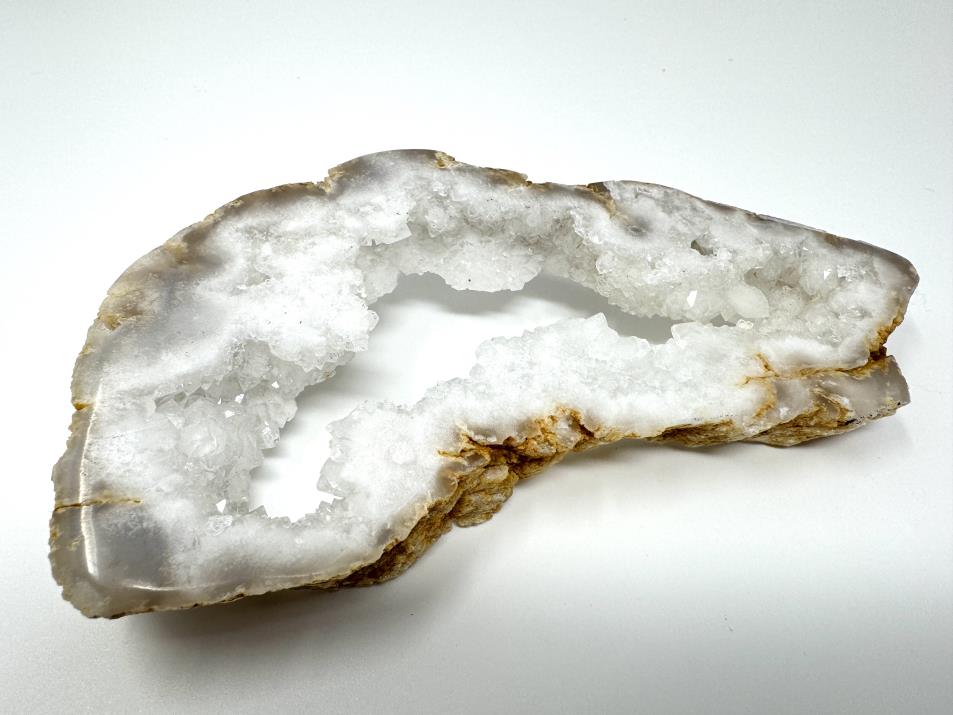 Druzy Quartz Geode Crystal Slice 17.2cm