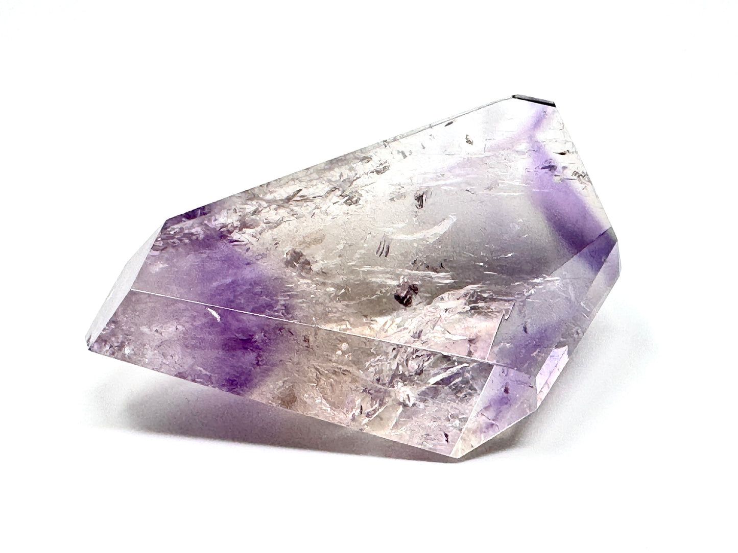 Faceted Amethyst Phantom Quartz Crystal 7.7cm