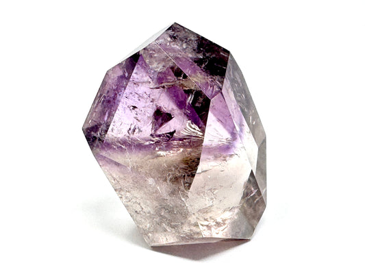 Faceted Amethyst Phantom Quartz Crystal 7.1cm