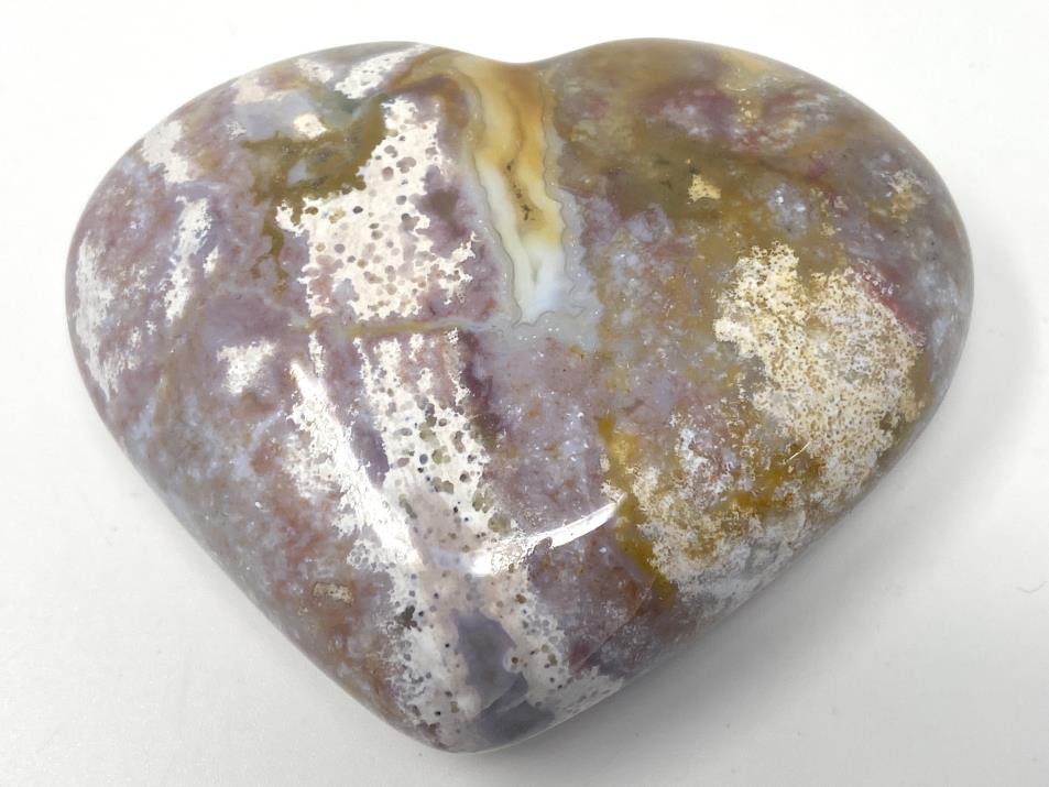 Fancy Jasper Crystal Heart 7.3cm