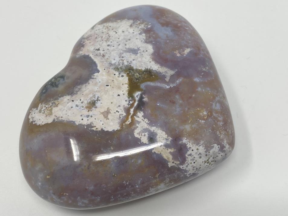 Fancy Jasper Crystal Heart 7.3cm