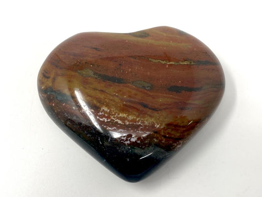 Fancy Jasper Crystal Heart 7.1cm