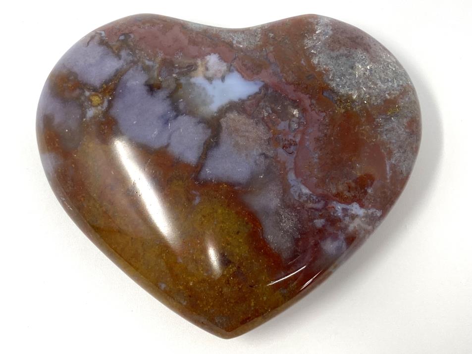 Fancy Jasper Crystal Heart 7.4cm