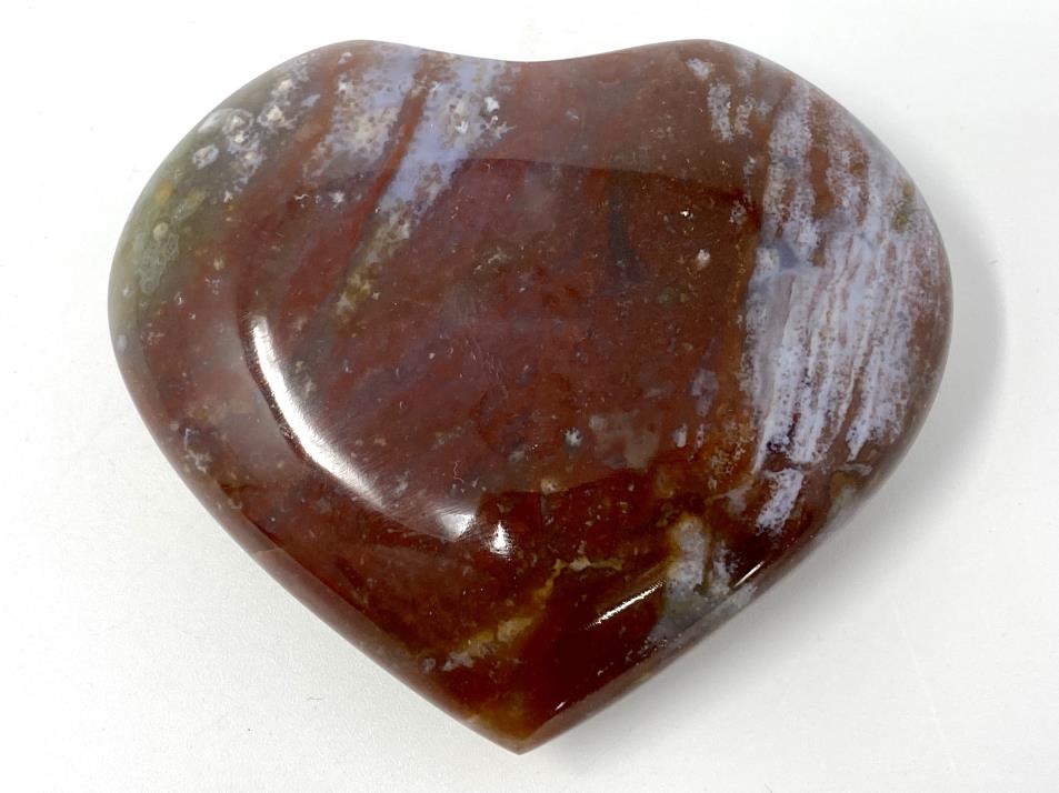 Fancy Jasper Crystal Heart 7.1cm