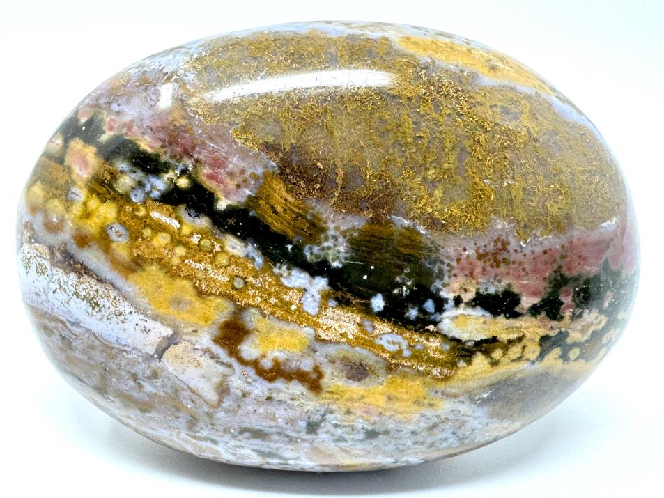 Fancy Jasper Crystal Pebble 6.4cm