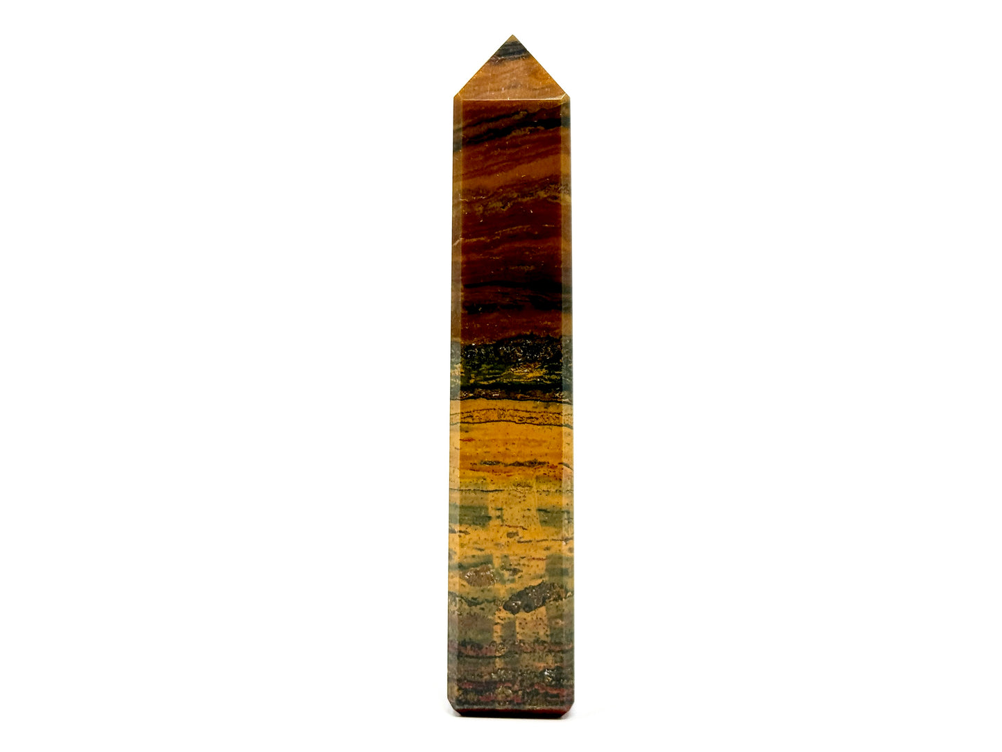 Fancy Jasper Crystal Tower 12.6cm