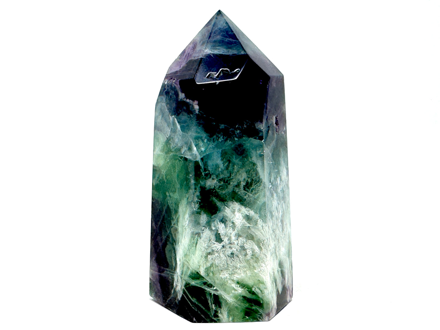 Feather Fluorite Crystal Point 7.8cm