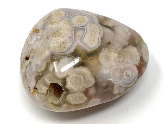 Cherry Blossom Agate Crystal Pebble 6.2cm