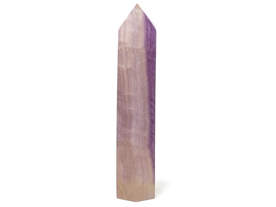 Purple Fluorite Crystal Point Large 16.8cm