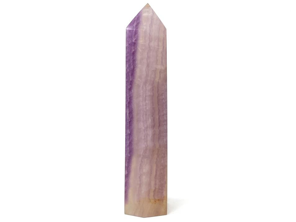 Purple Fluorite Crystal Point Large 16.8cm