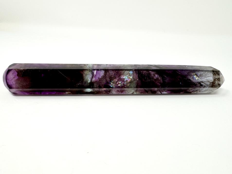 Purple Fluorite Crystal Wand Large 16cm