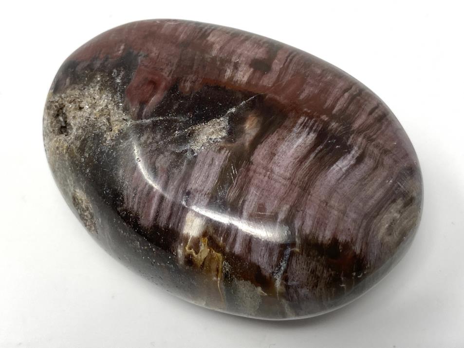 Druzy Fossil Wood Pebble 6.5cm