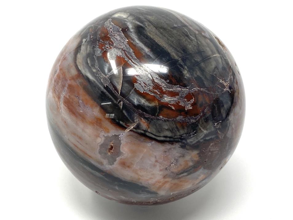 Druzy Fossil Wood Sphere Large 9.3cm