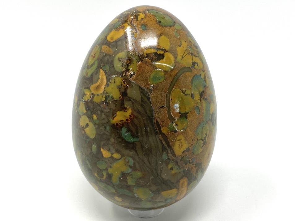 Fruit Jasper Crystal Egg 7.9cm