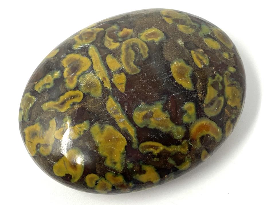 Fruit Jasper Crystal Pebble Flat 5.6cm