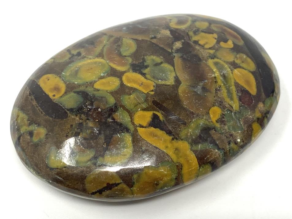 Fruit Jasper Crystal Pebble Flat 6.1cm