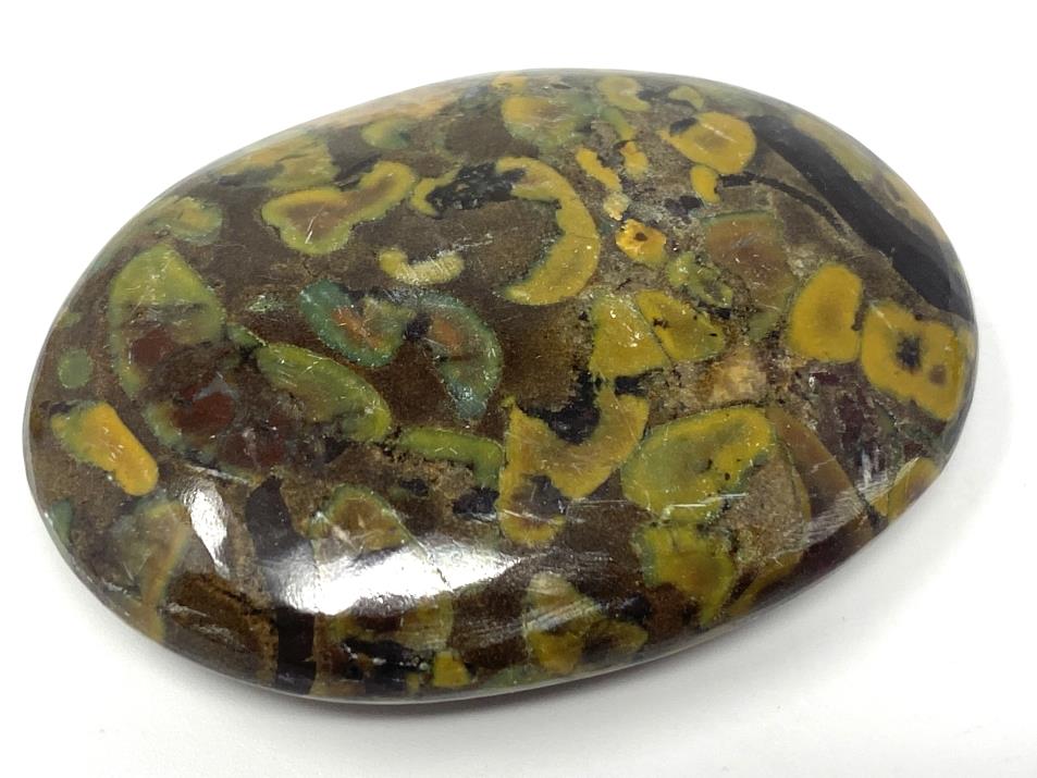 Fruit Jasper Crystal Pebble Flat 6.1cm