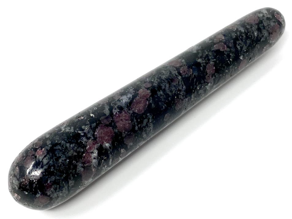 Garnet in Black Tourmaline Crystal Massage Wand 11.9cm