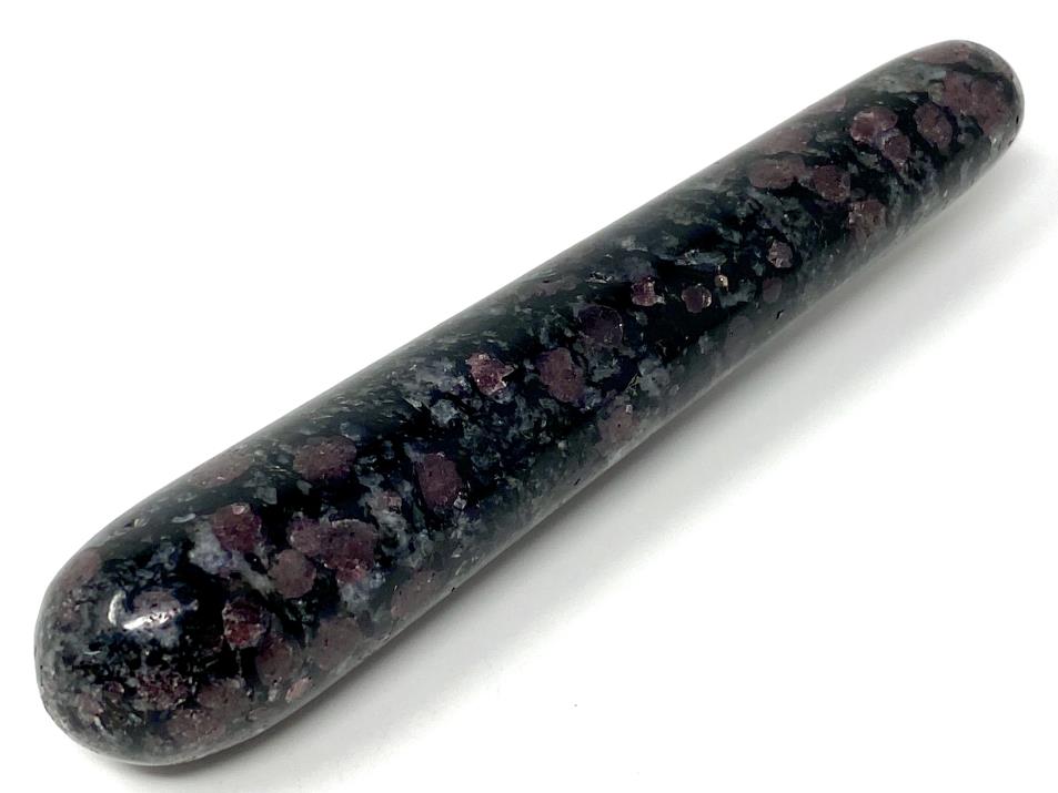 Garnet in Black Tourmaline Crystal Massage Wand 11.9cm