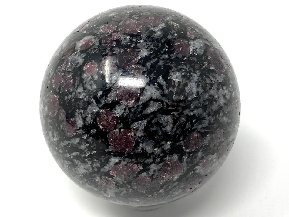 Garnet in Black Tourmaline Crystal Sphere 4.9cm