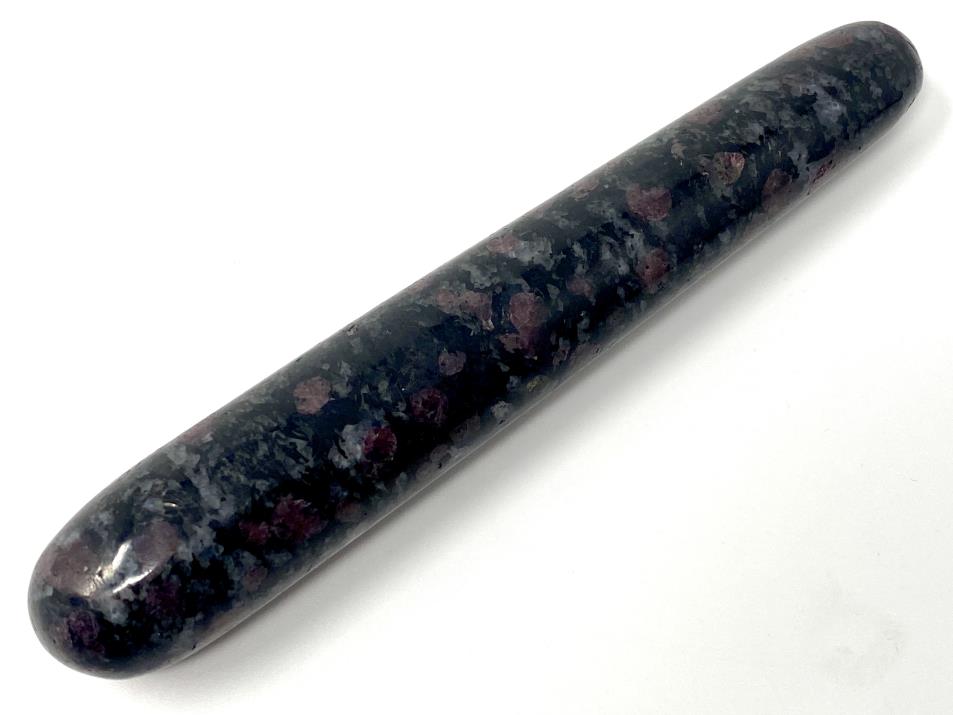 Garnet in Black Tourmaline Crystal Massage Wand 12.7cm