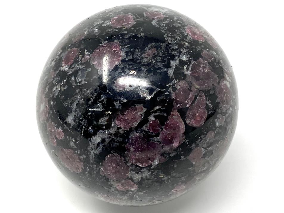 Garnet in Black Tourmaline Crystal Sphere 5.8cm