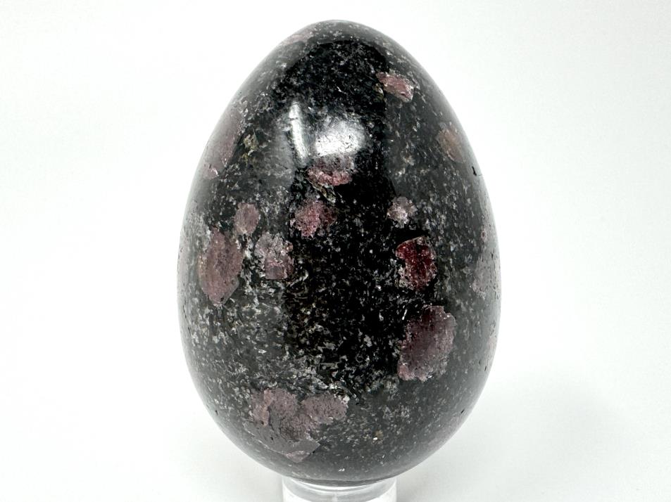 Garnet in Black Tourmaline Crystal Egg 6cm