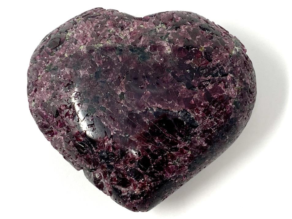 Garnet Crystal Heart 5.5cm