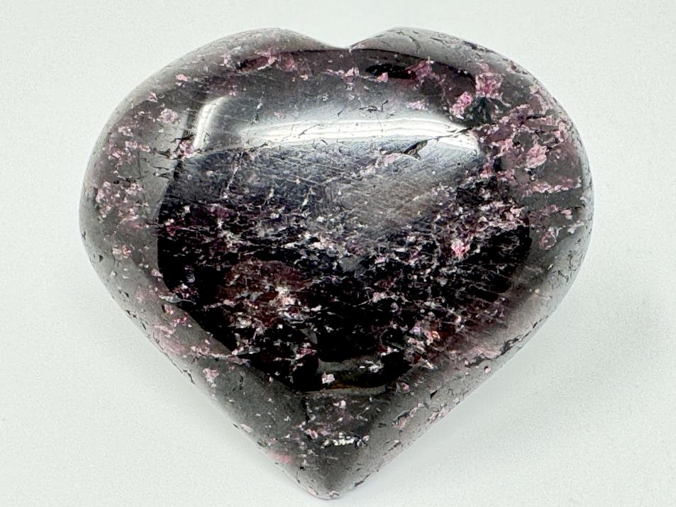 Garnet Crystal Heart 5.8cm