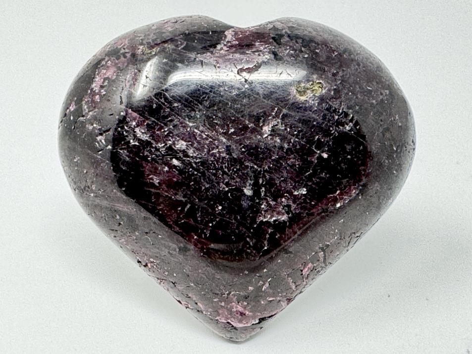 Garnet Crystal Heart 5.8cm