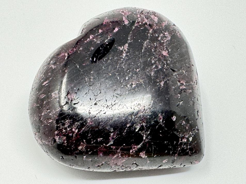 Garnet Crystal Heart 5.8cm