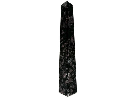 Garnet in Black Tourmaline Crystal Tower 14.4cm