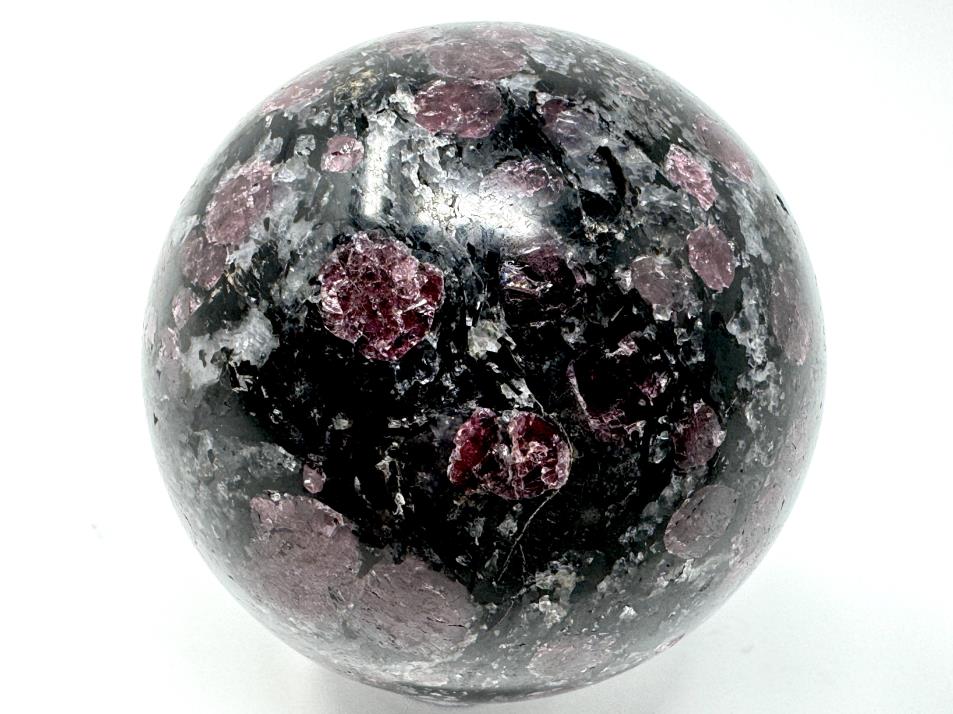 Garnet in Black Tourmaline Crystal Sphere 5.1cm