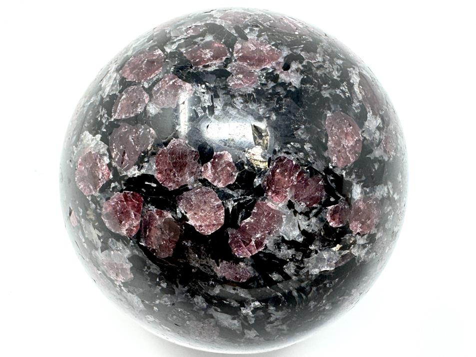 Garnet in Black Tourmaline Crystal Sphere 5.1cm