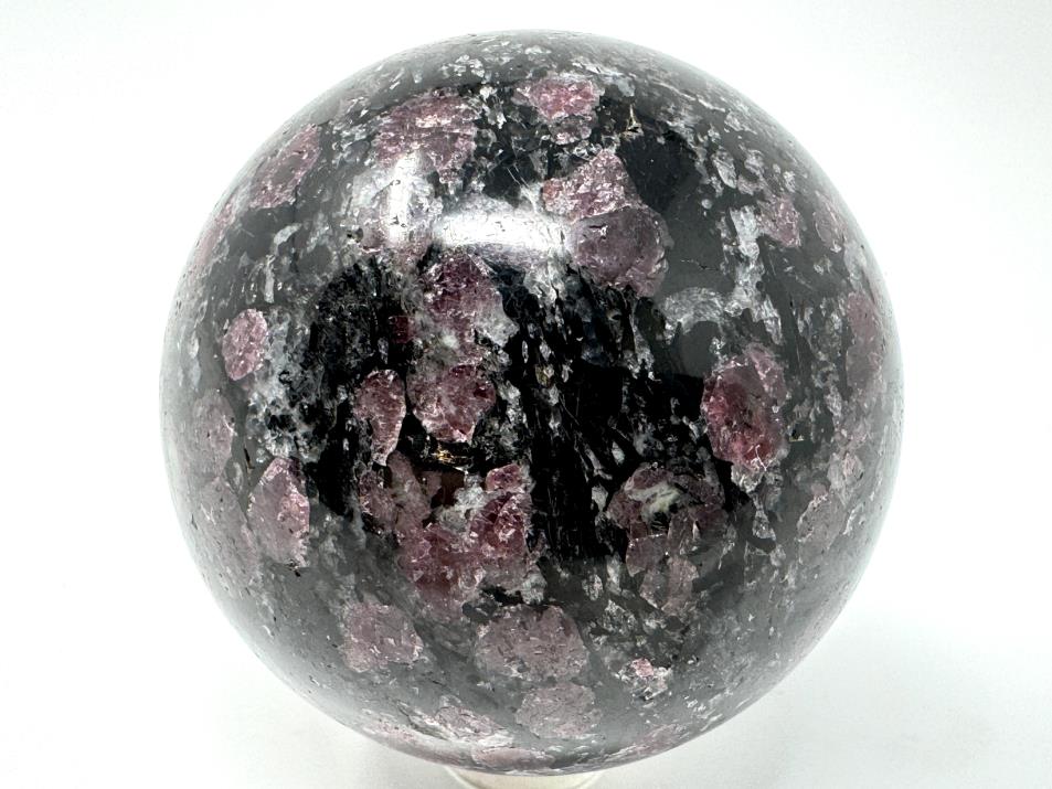 Garnet in Black Tourmaline Crystal Sphere 5.5cm