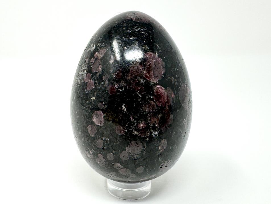 Garnet in Black Tourmaline Crystal Egg 5.8cm