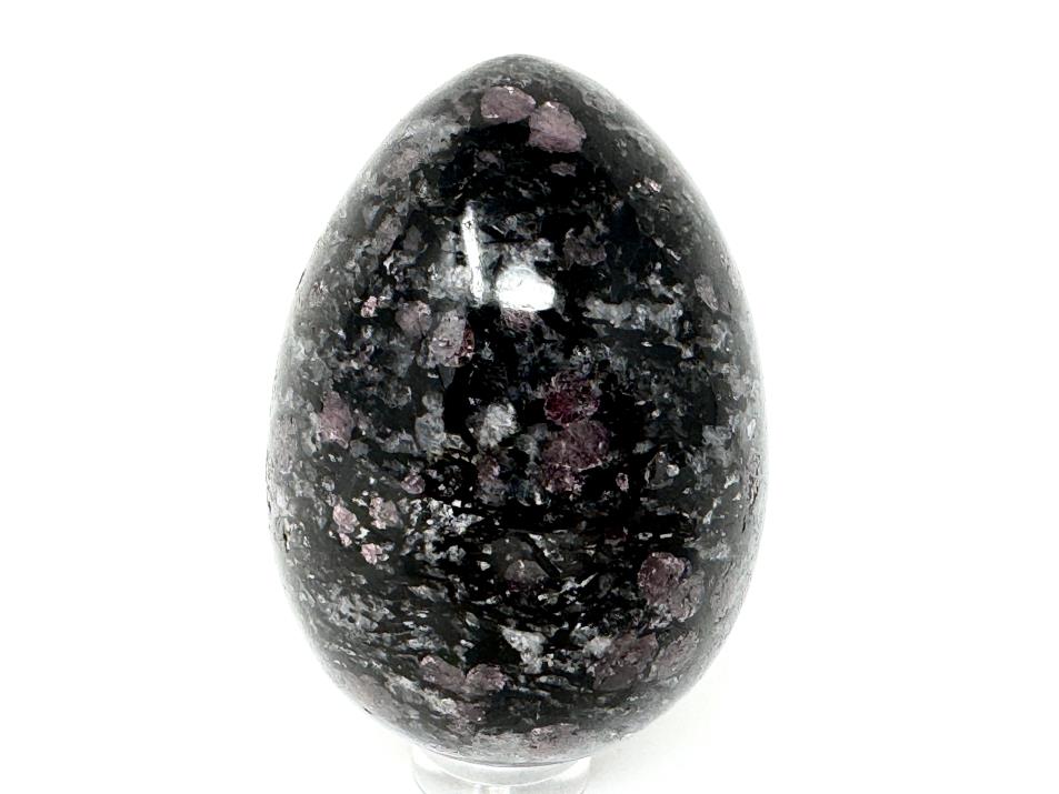 Garnet in Black Tourmaline Crystal Egg 5.8cm