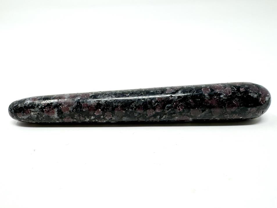 Garnet in Black Tourmaline Crystal Massage Wand 12.5cm