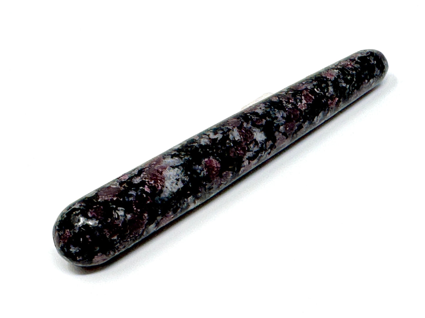 Garnet In Black Tourmaline Crystal Massage Wand 11.9cm