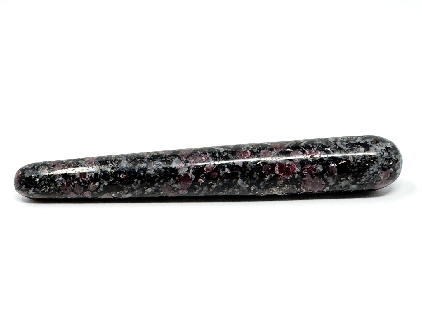 Garnet In Black Tourmaline Crystal Massage Wand 11.9cm