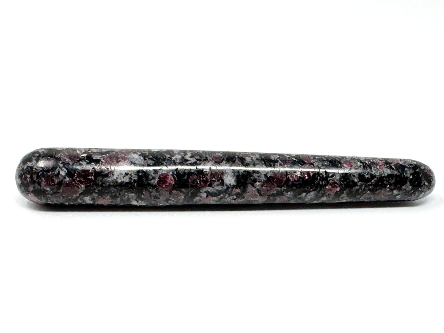 Garnet In Black Tourmaline Crystal Massage Wand 11.9cm