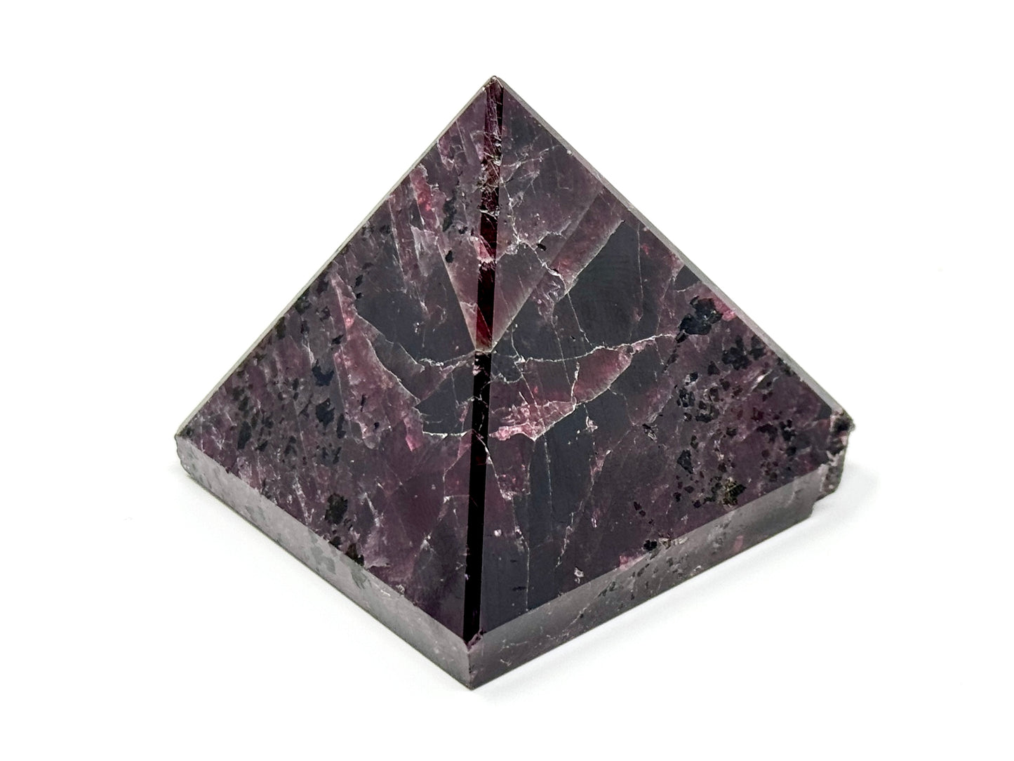 Garnet Crystal Pyramid 4.8cm