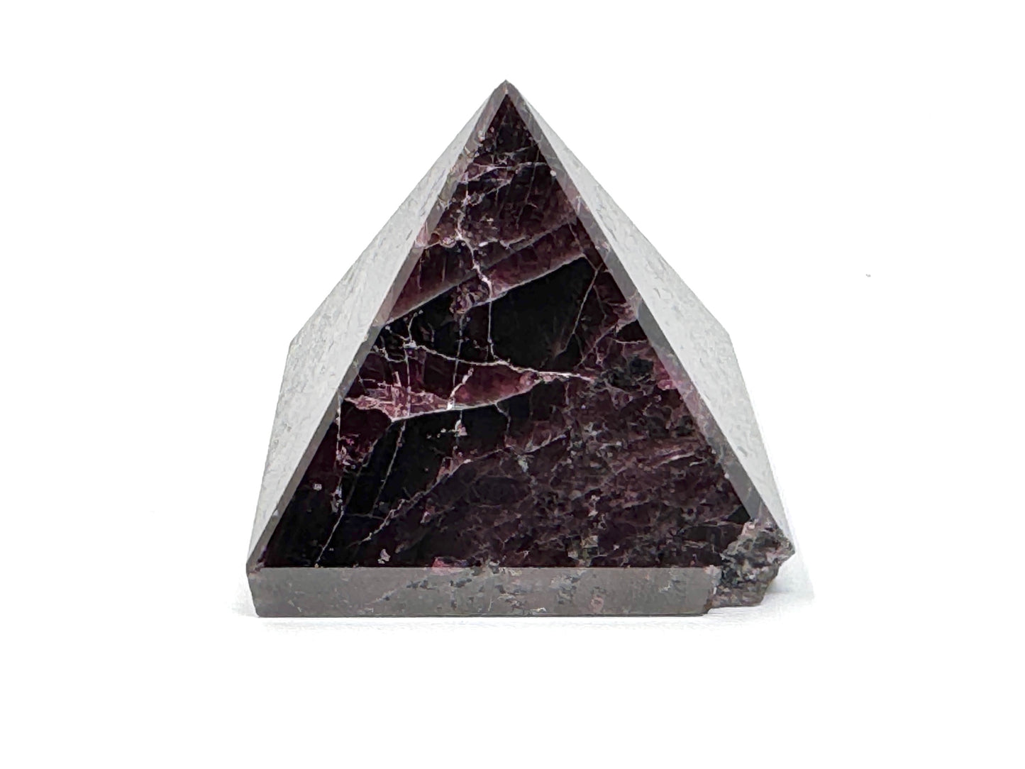 Garnet Crystal Pyramid 4.8cm