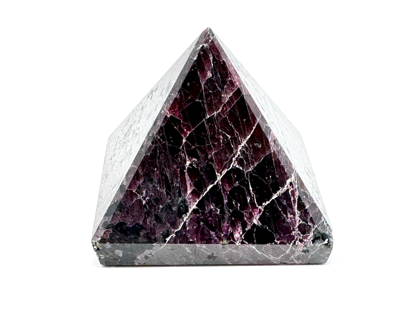 Garnet Crystal Pyramid 4cm