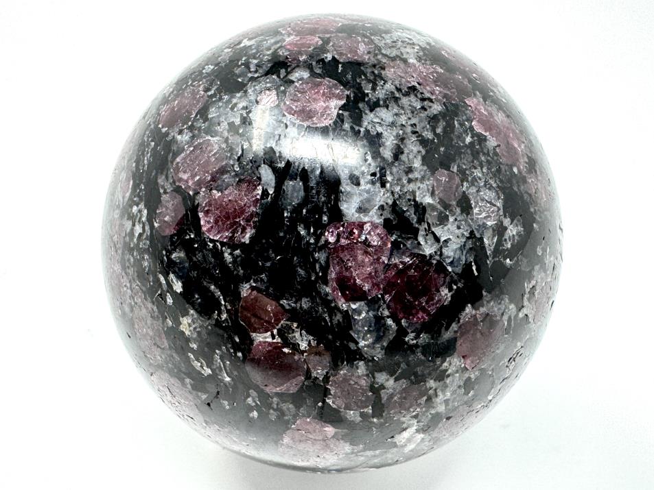 Garnet in Black Tourmaline Crystal Sphere 5.1cm